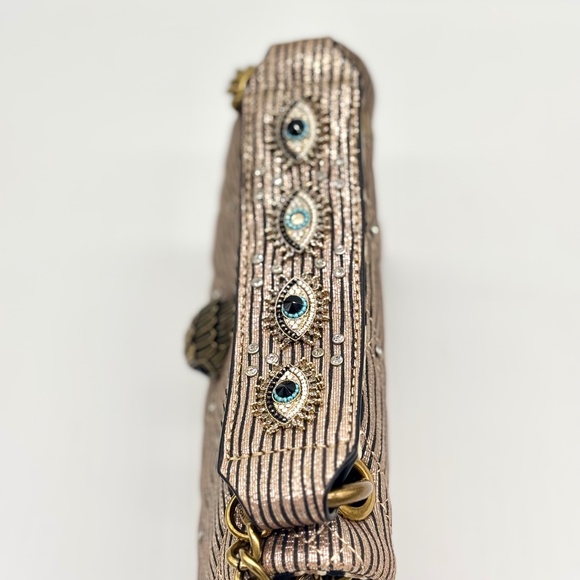 KURT GEIGER LONDON Mini Kensington Quilted Crossbody - Picture 7 of 11